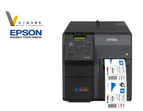 EPSON CW-C7500 RENKLİ ETİKET YAZICI